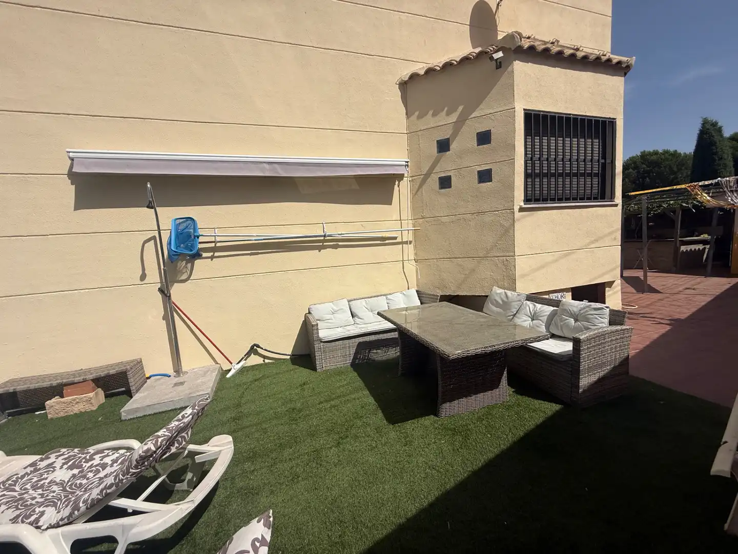 Terrace of Houses for sale in Numancia de la Sagra  with Air Conditioner, Heating and Private garden