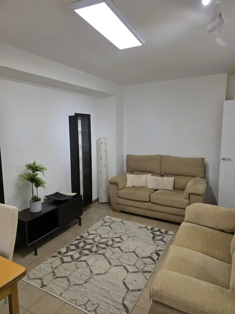 Sala de estar de Piso de alquiler en Zaragoza con Calefacción, Amueblado y Horno