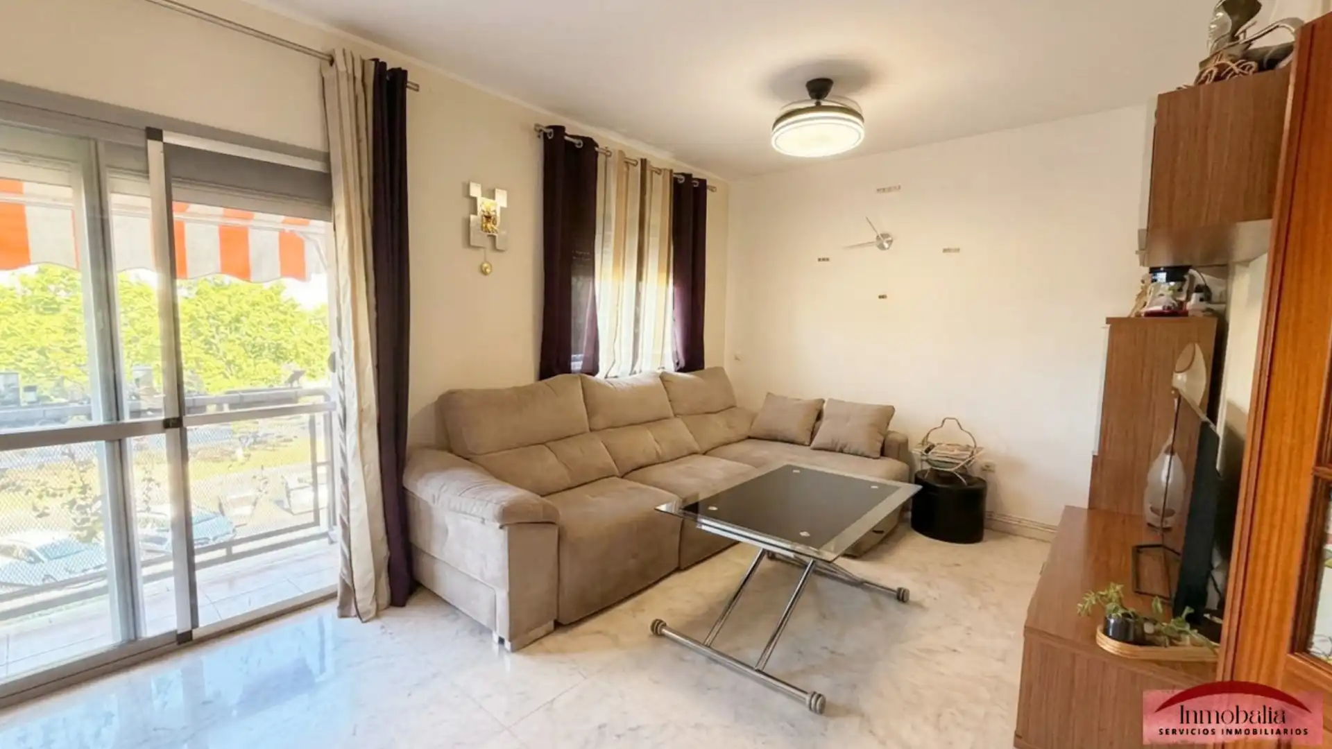 Wohnzimmer von Wohnung zum Verkauf in Sevilla mit Klimaanlage und Terrasse