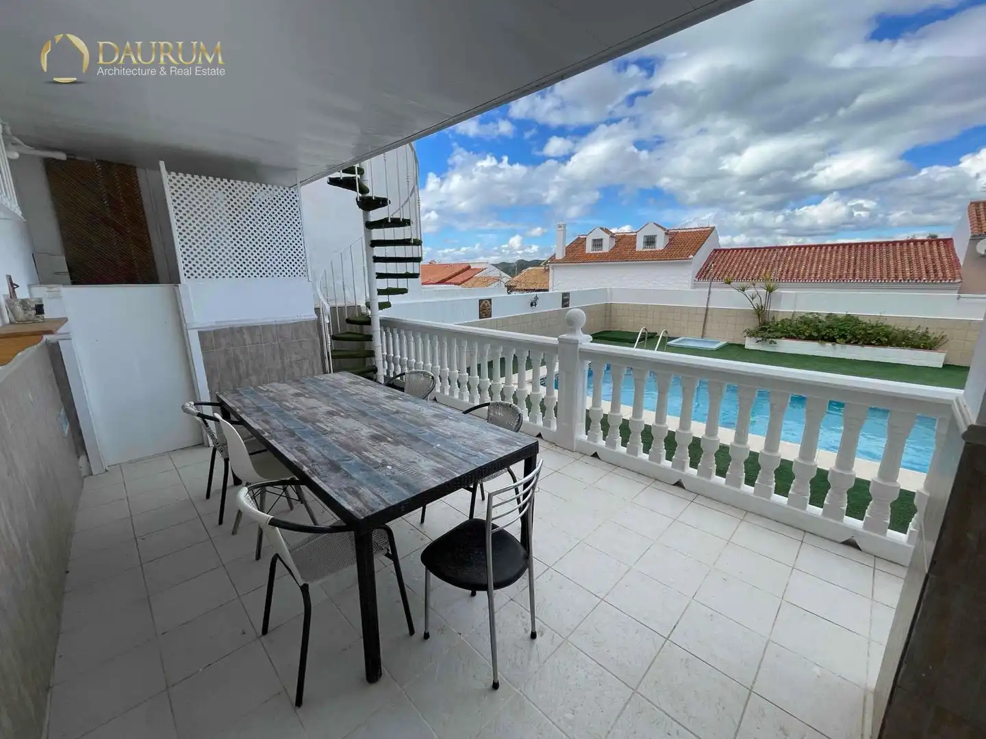 Terrassa de Casa adosada en venda en Málaga amb Aire condicionat, Calefacció i Terrassa