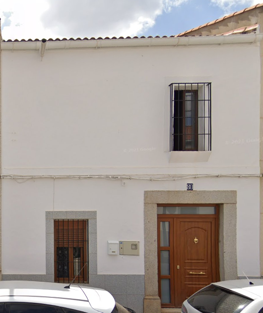 Exterior view of House or chalet for sale in Monterrubio de la Serena  with Furnished