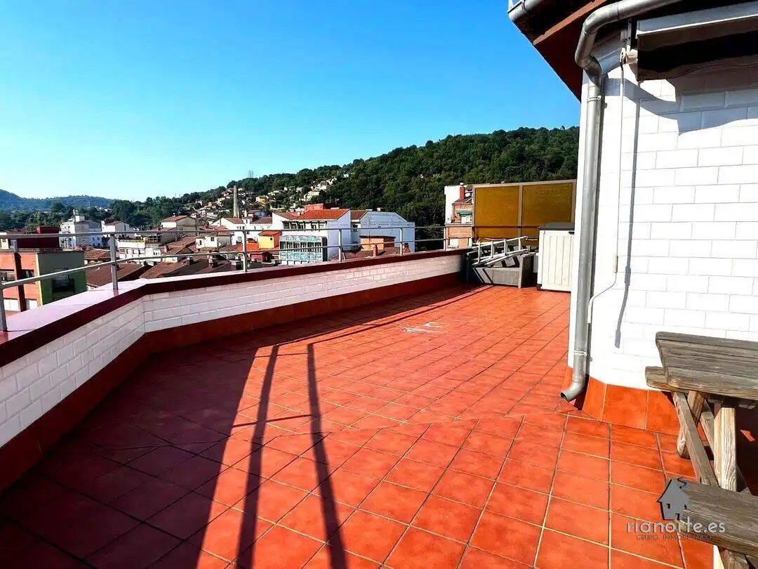 Terrasse von Dachboden zum Verkauf in Langreo mit Heizung, Terrasse und Abstellraum