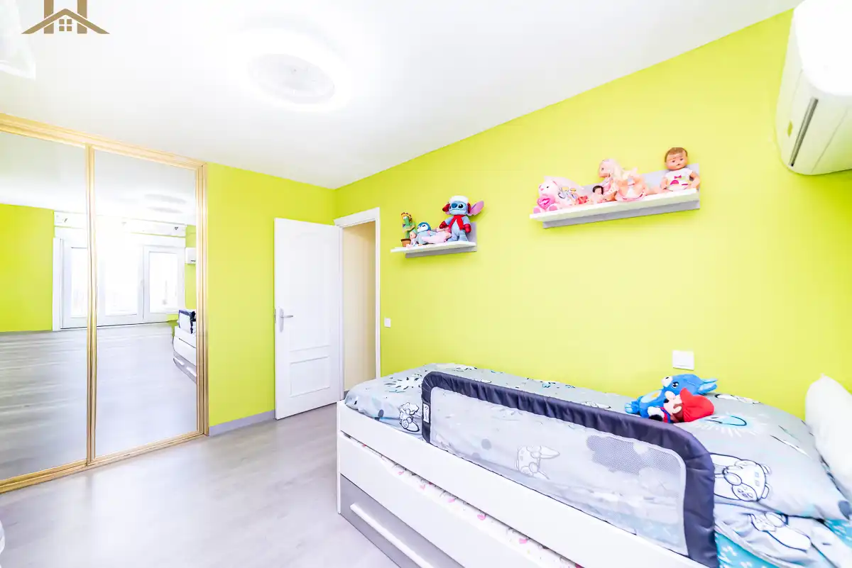 Bedroom of Flat for sale in Móstoles  with Air Conditioner, Heating and Terrace