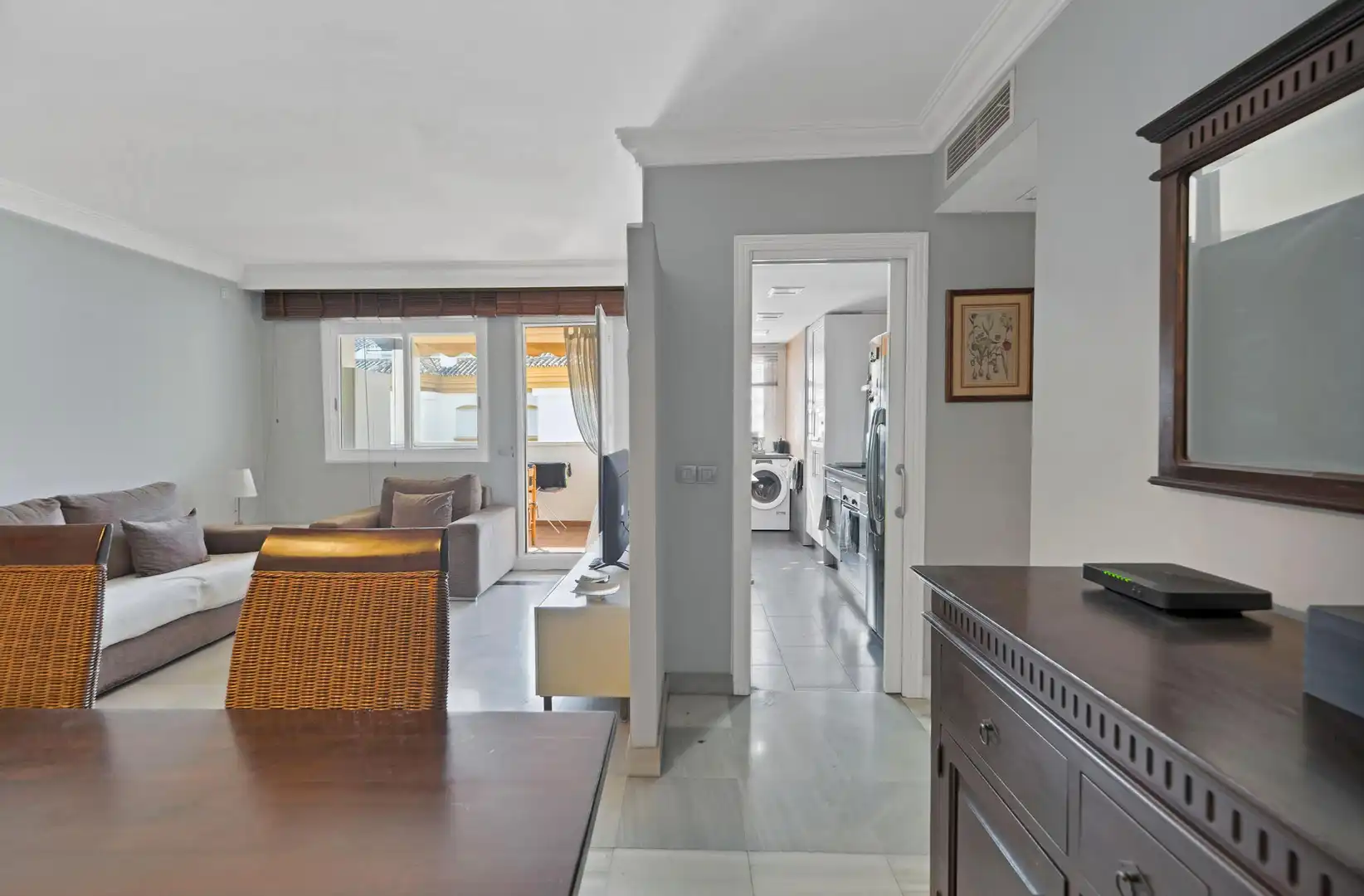 Attic for sale in Marbella  with Private garden and Community pool