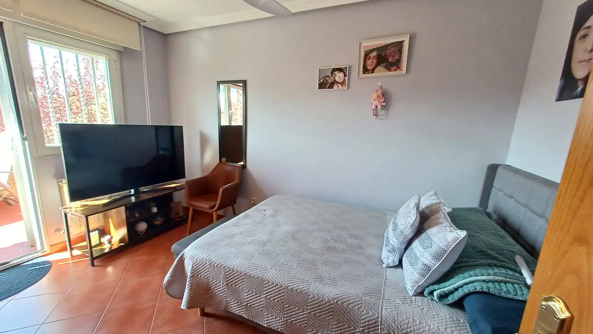 Bedroom of Houses for sale in Moralzarzal  with Air Conditioner, Private garden and Terrace