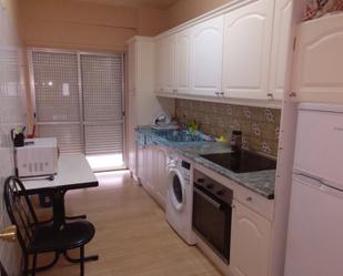 Kitchen of Flat to rent in  Logroño  with Heating, Terrace and Furnished