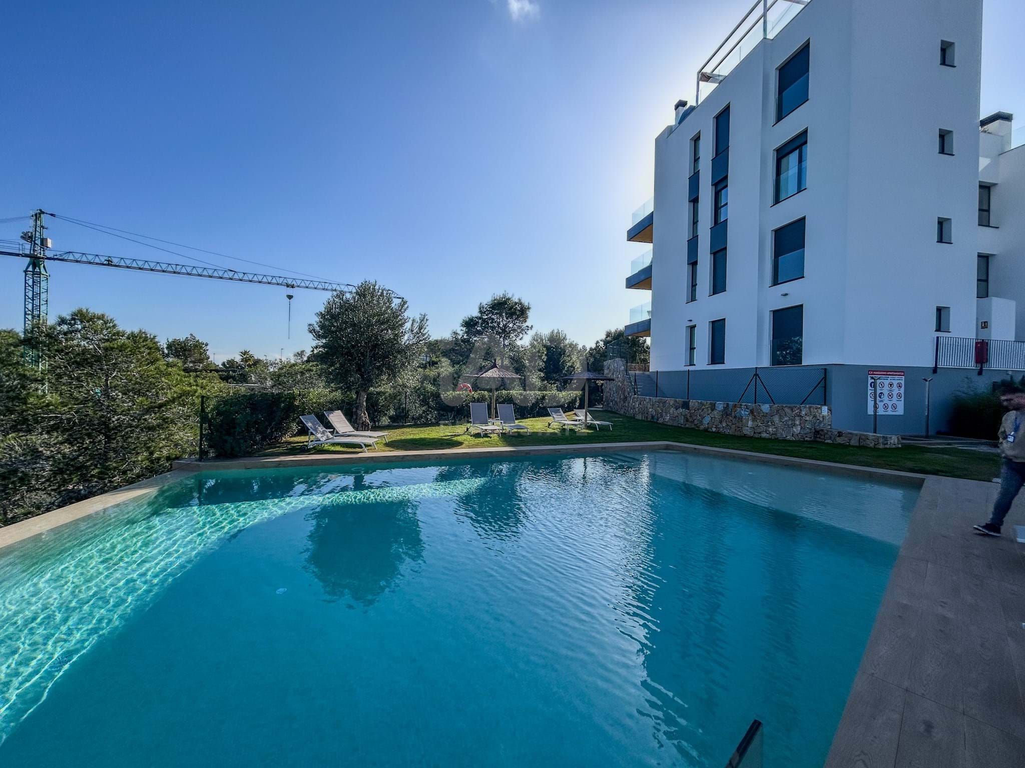 Swimming pool of Flat for sale in Orihuela  with Air Conditioner, Heating and Terrace