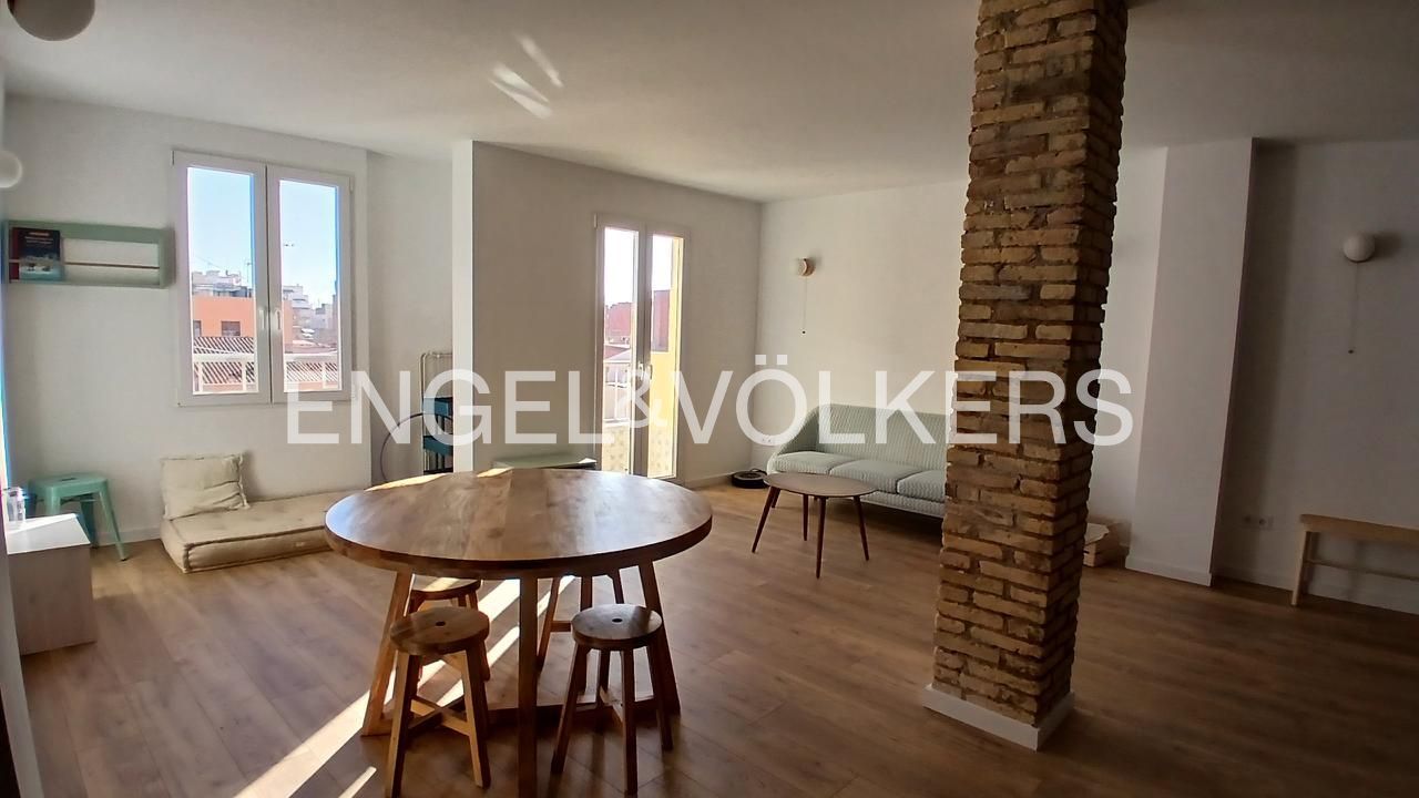 Living room of Apartment to rent in  Valencia Capital  with Heating