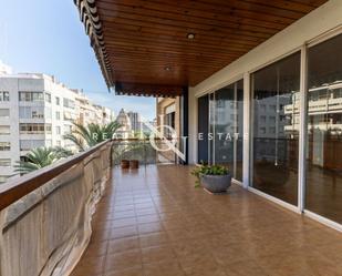 Terrace of Flat for sale in  Valencia Capital  with Heating, Private garden and Terrace