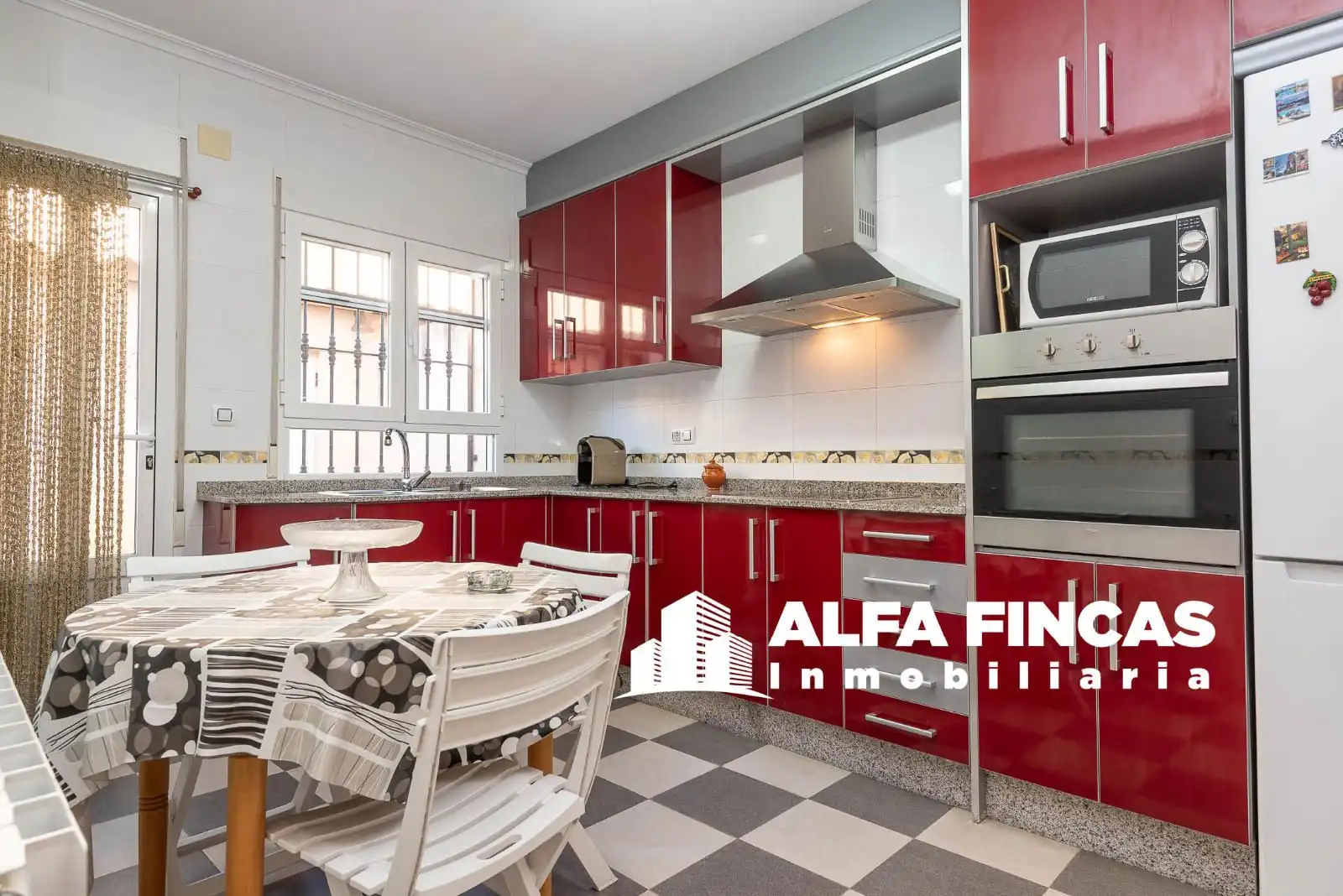 Kitchen of Detached homes for sale in Atalaya del Cañavate  with Heating, Private garden and Storage room