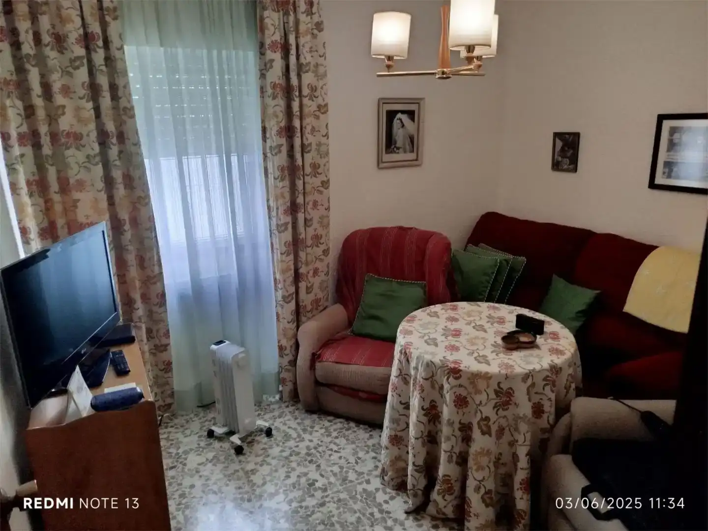 Living room of Attic for sale in Jaén  with Air Conditioner, Storage room and Furnished