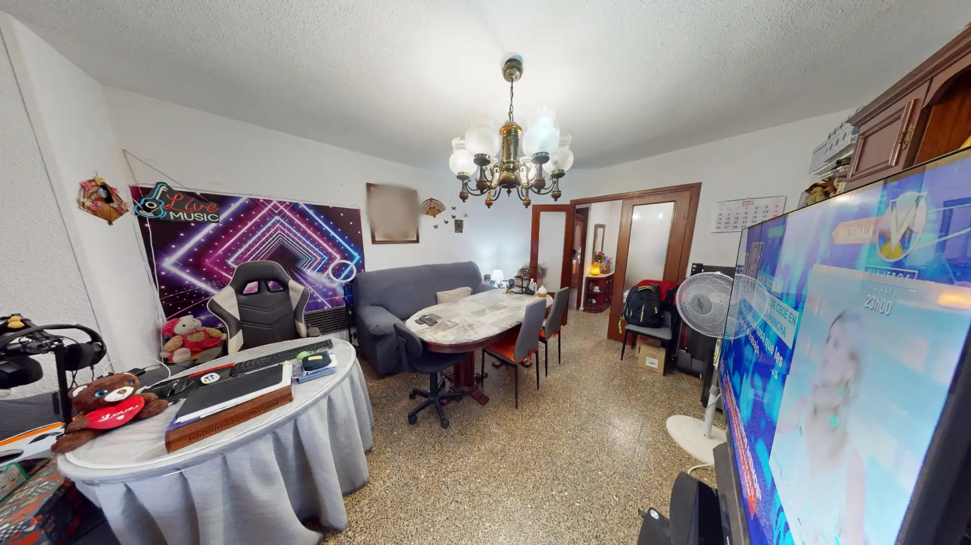 Sala de estar de Piso en venta en Alicante / Alacant con Terraza y Internet
