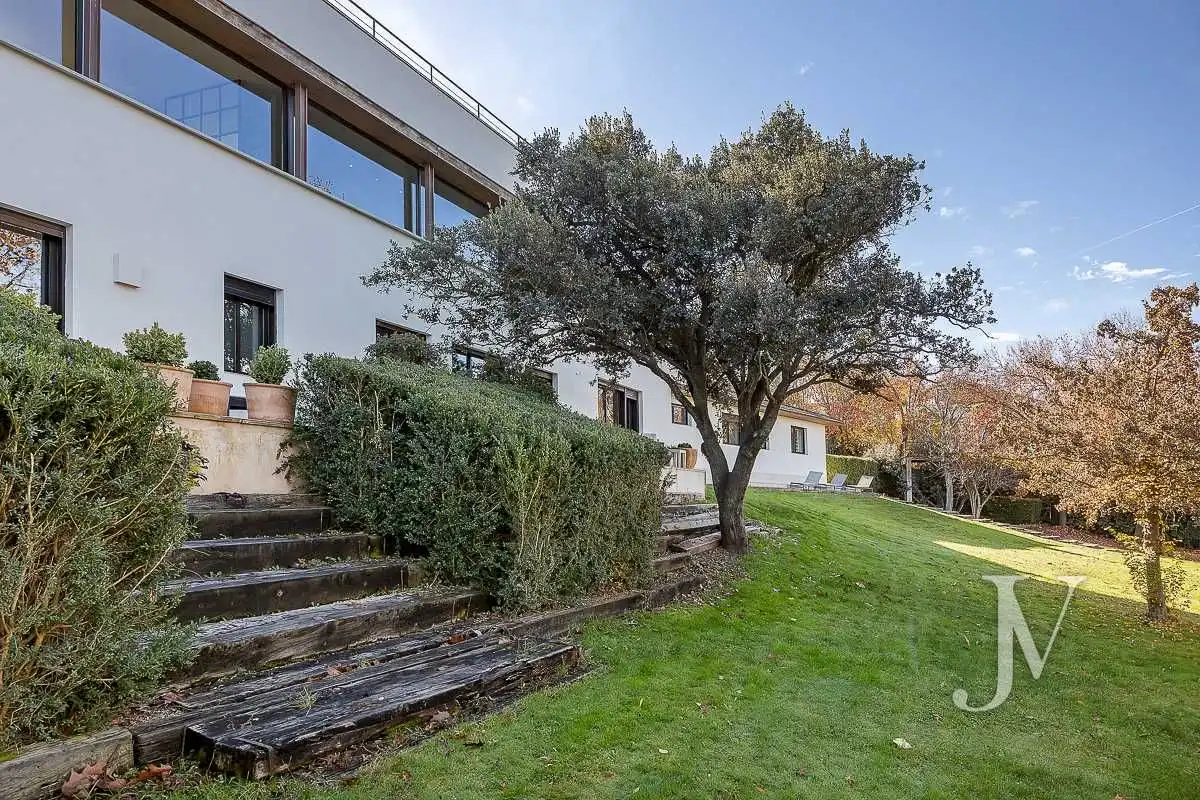 Vista exterior de Casa o chalet en venta en Ciudalcampo con Aire acondicionado, Calefacción y Jardín privado