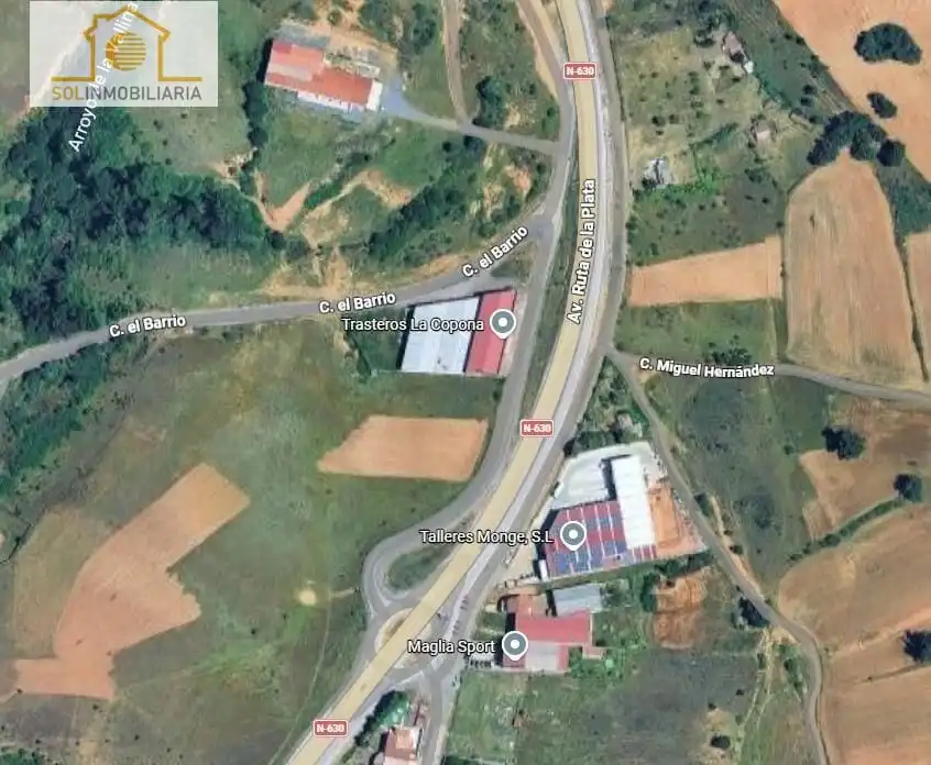 Nau industrial de lloguer en Sariegos