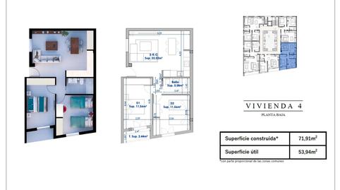 Foto 5 de Piso en venta en Avenida del Río Barbate, 26