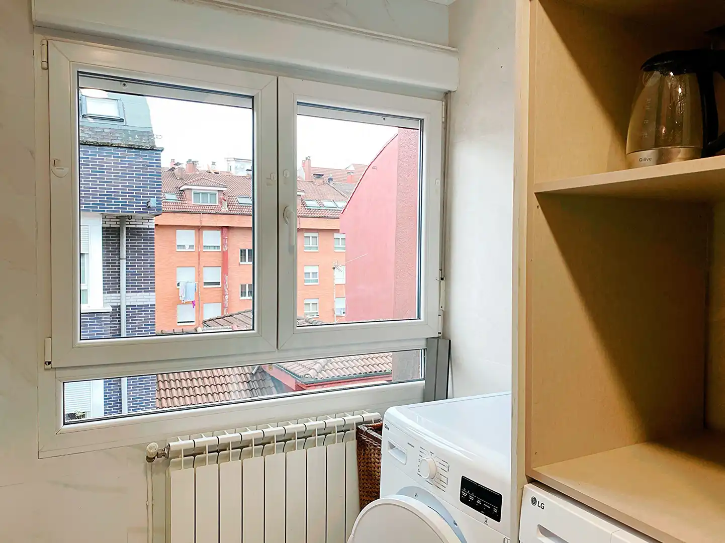 Balcony of Flat for sale in Langreo  with Air Conditioner and Heating