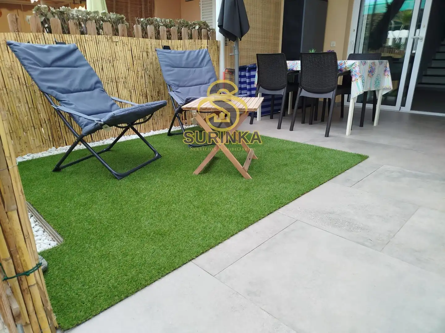 Terrassa de Dúplex de lloguer en San Bartolomé de Tirajana amb Aire condicionat, Terrassa i Piscina