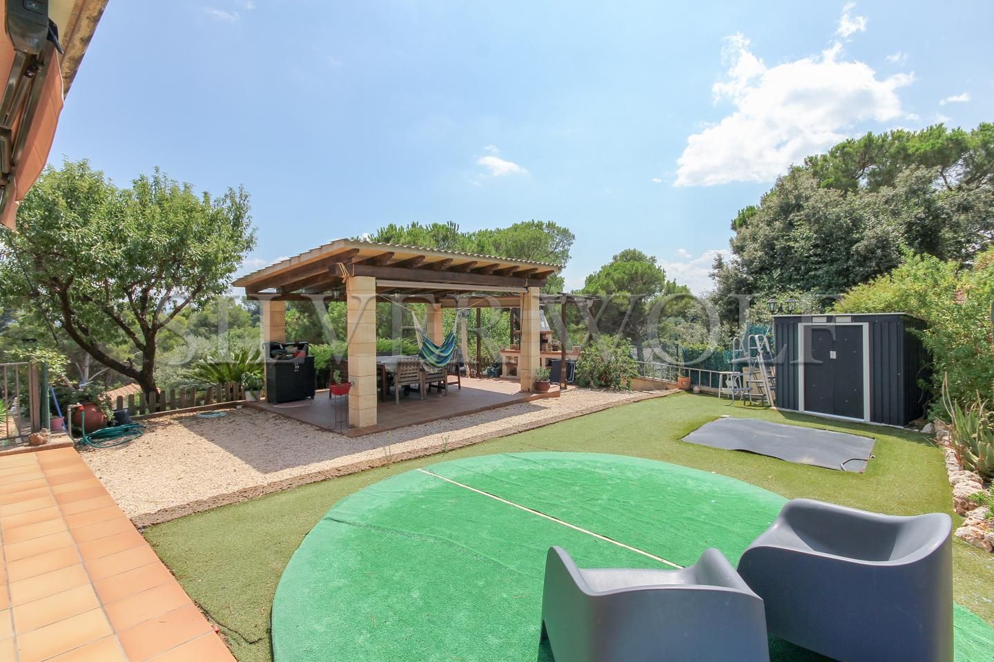 Garden of House or chalet for sale in Santa Eulàlia de Ronçana  with Air Conditioner, Heating and Private garden
