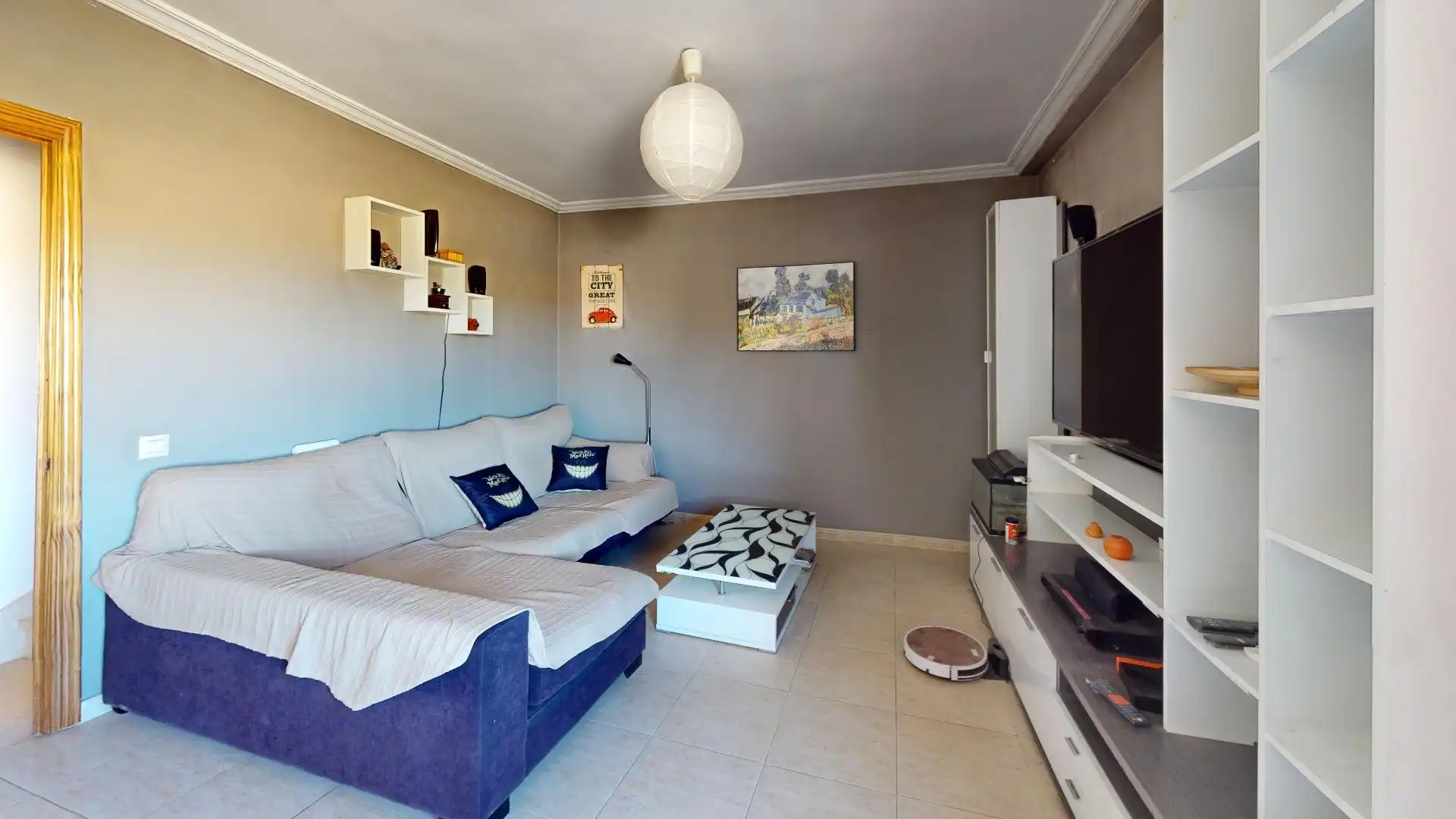 Sala de estar de Casa adosada en venta en Corpa con Calefacción