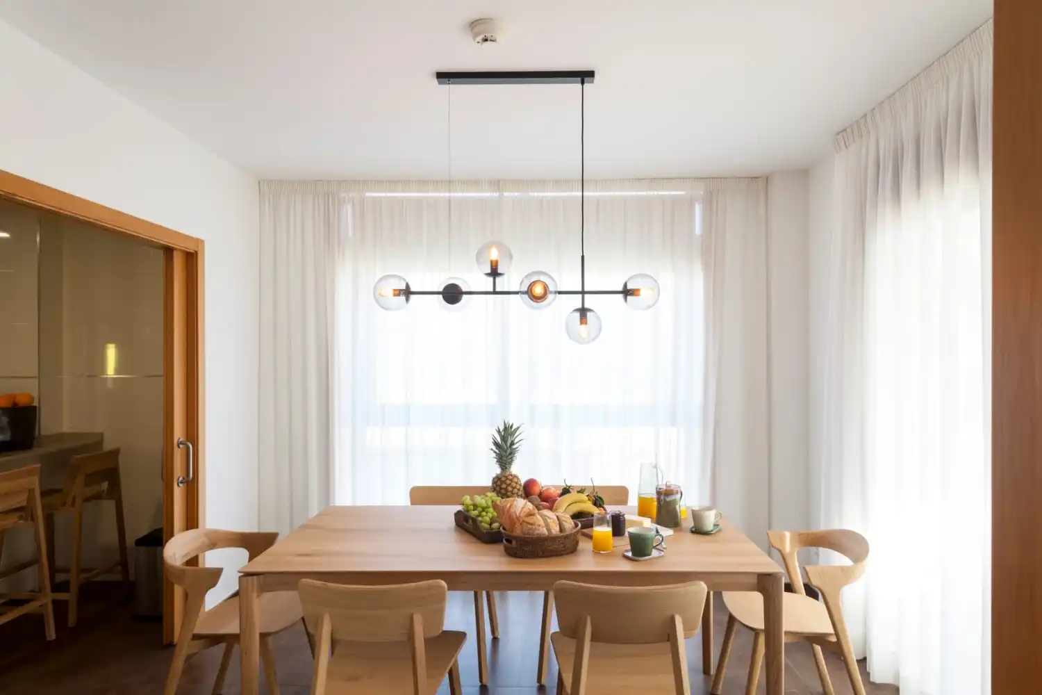Comedor de Casa o chalet de alquiler en Meaño con Aire acondicionado, Calefacción y Jardín privado