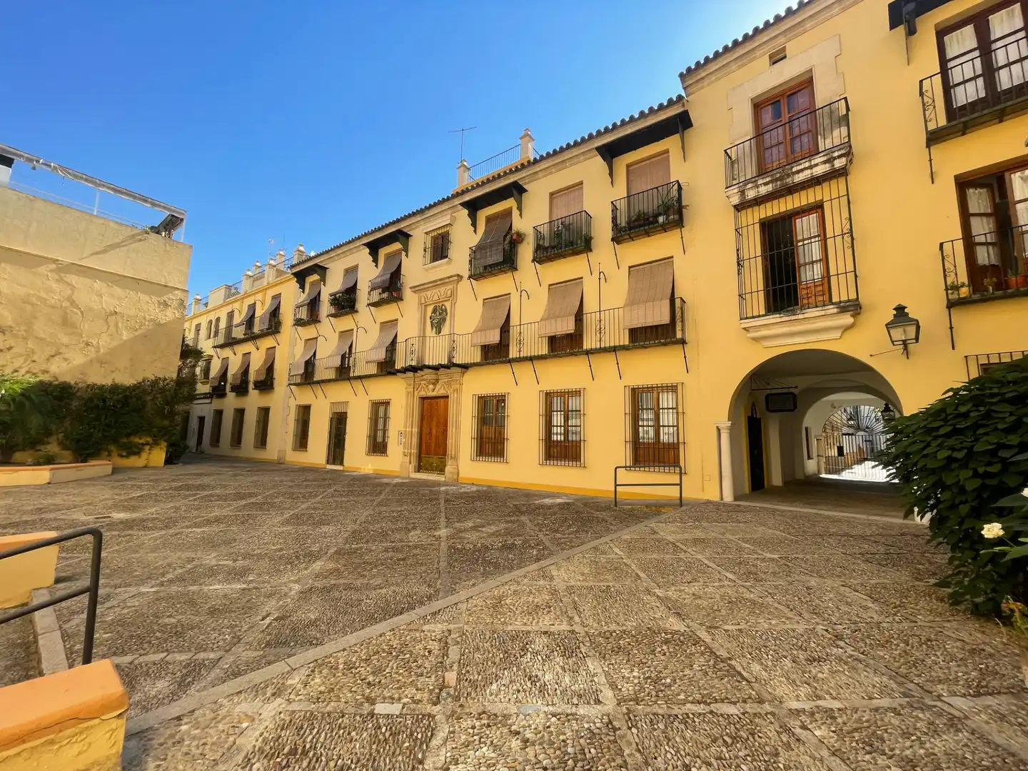 Exterior view of Flat for sale in Jerez de la Frontera  with Air Conditioner and Balcony