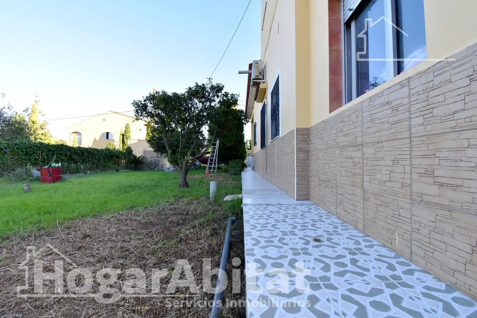 Jardín de Casa o chalet en venta en Oliva con Aire acondicionado, Jardín privado y Terraza