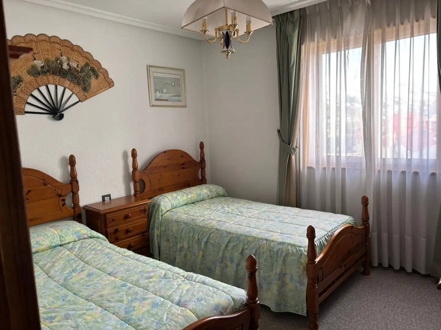 Schlafzimmer von Wohnung zum Verkauf in Puebla de Lillo mit Heizung und Abstellraum