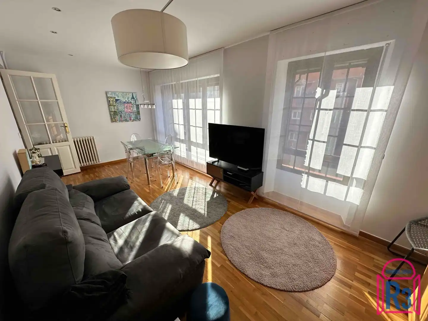 Living room of Flat for sale in León Capital   with Heating and Storage room