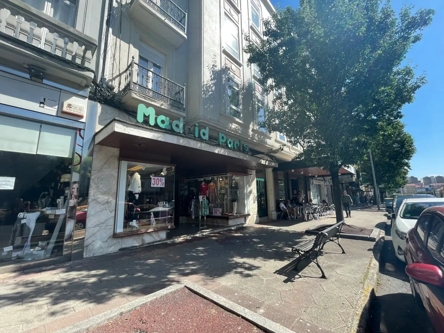 Außenansicht von Geschaftsraum zur Miete in Ferrol mit Parkett und Möbliert