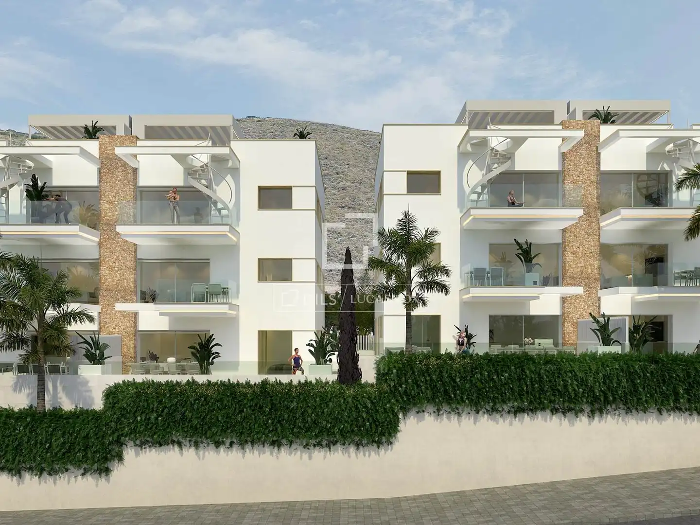 Vista exterior de Piso en venta en Cullera con Aire acondicionado, Terraza y Piscina