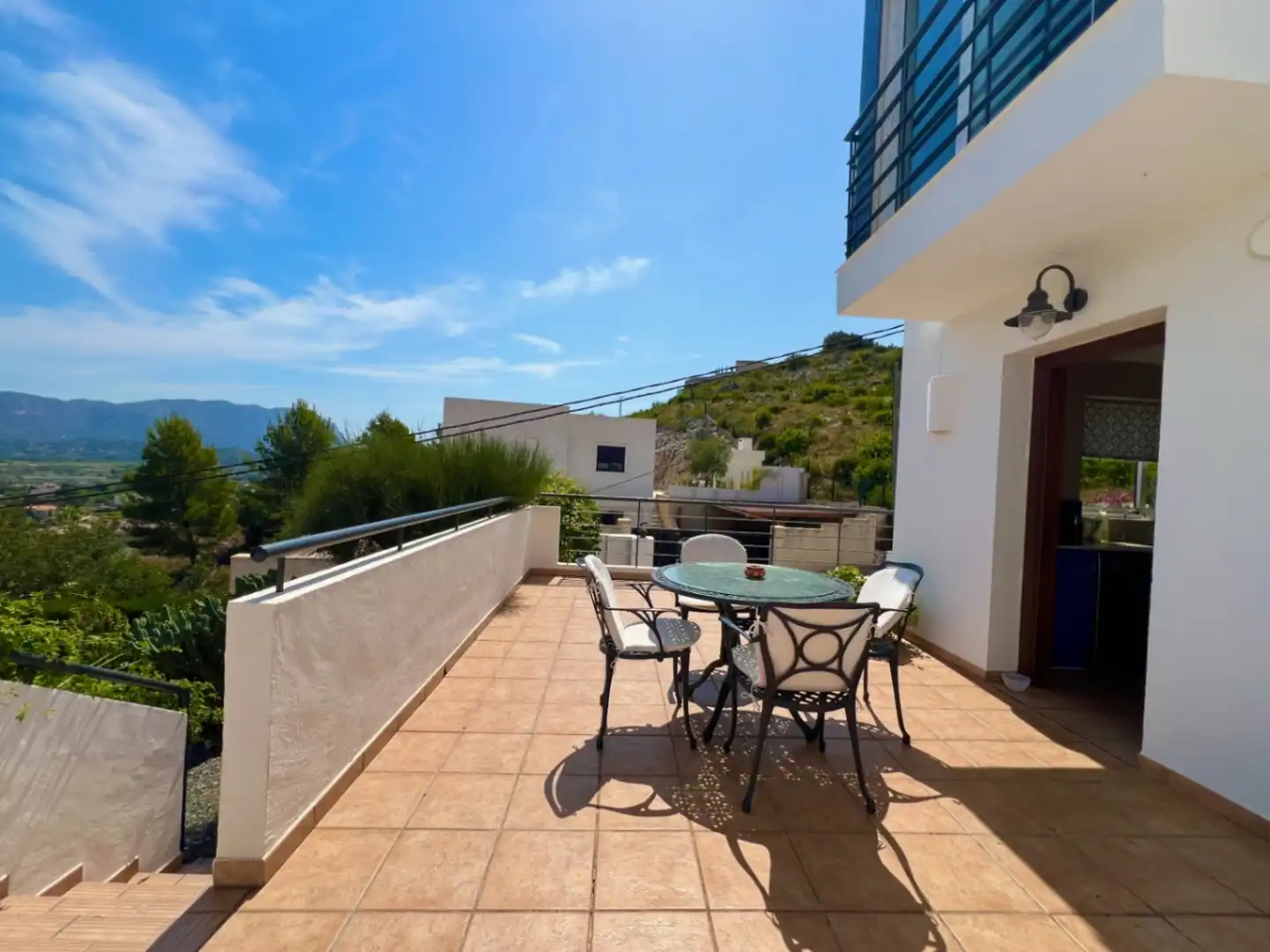 Terrassa de Casa o xalet en venda en Pedreguer amb Aire condicionat, Calefacció i Jardí privat