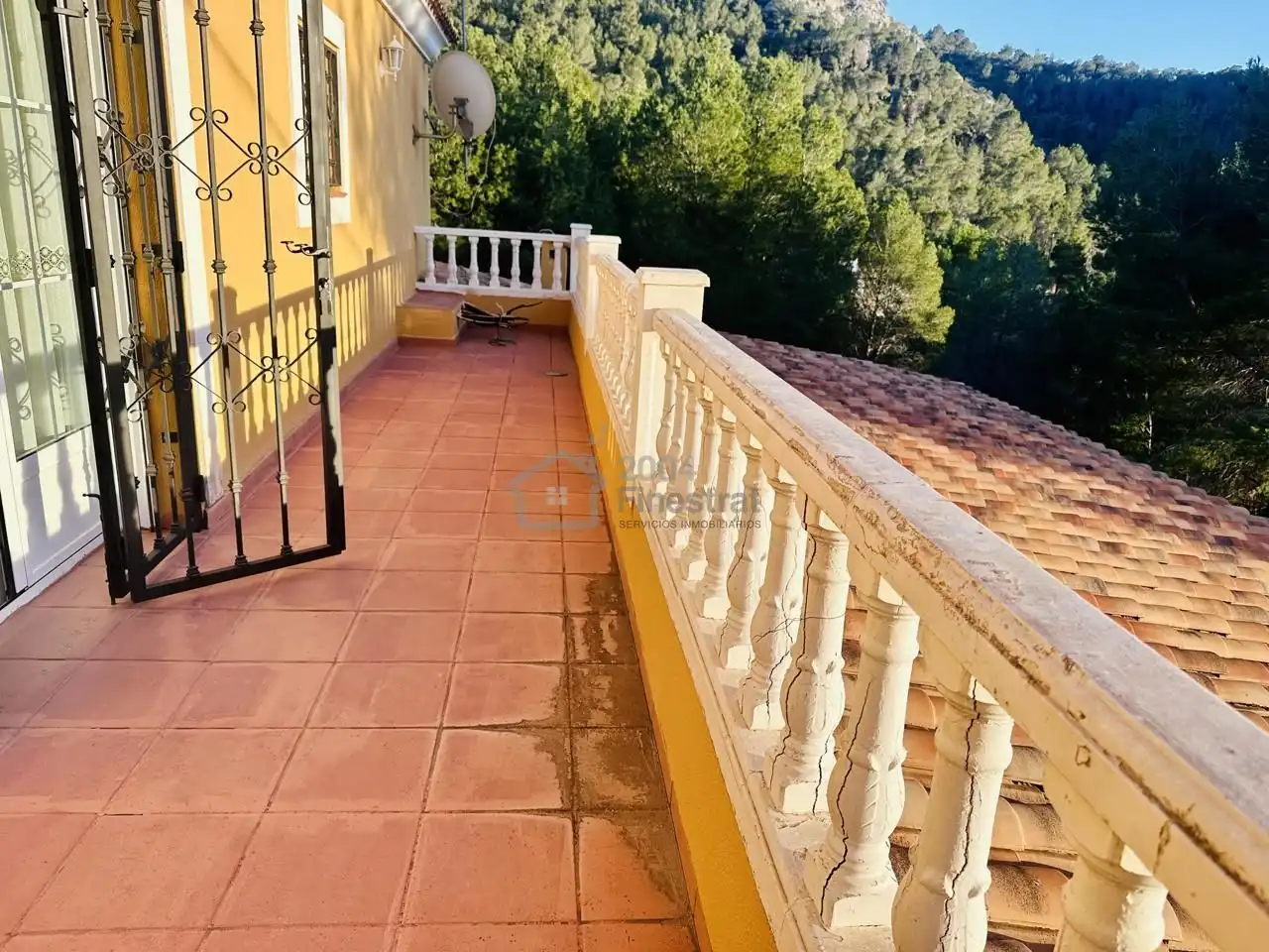 Terraza de Casa o chalet en venta en Finestrat con Aire acondicionado, Jardín privado y Terraza