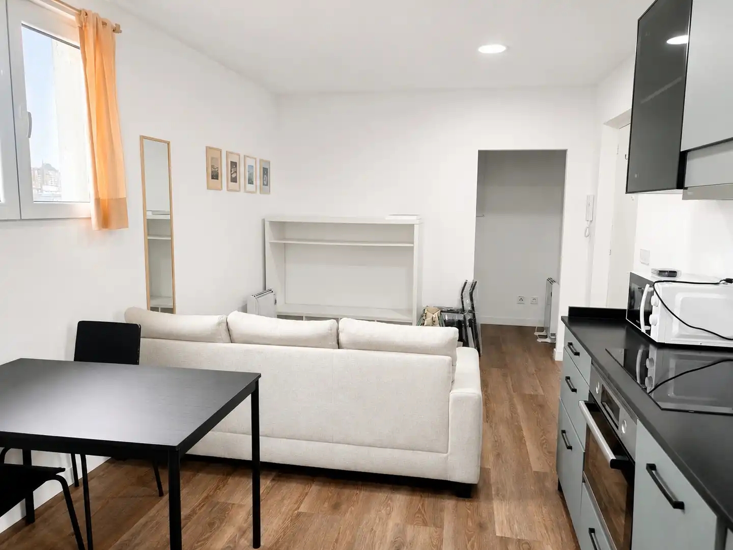 Sala de estar de Piso de alquiler en Santander con Amueblado y Horno