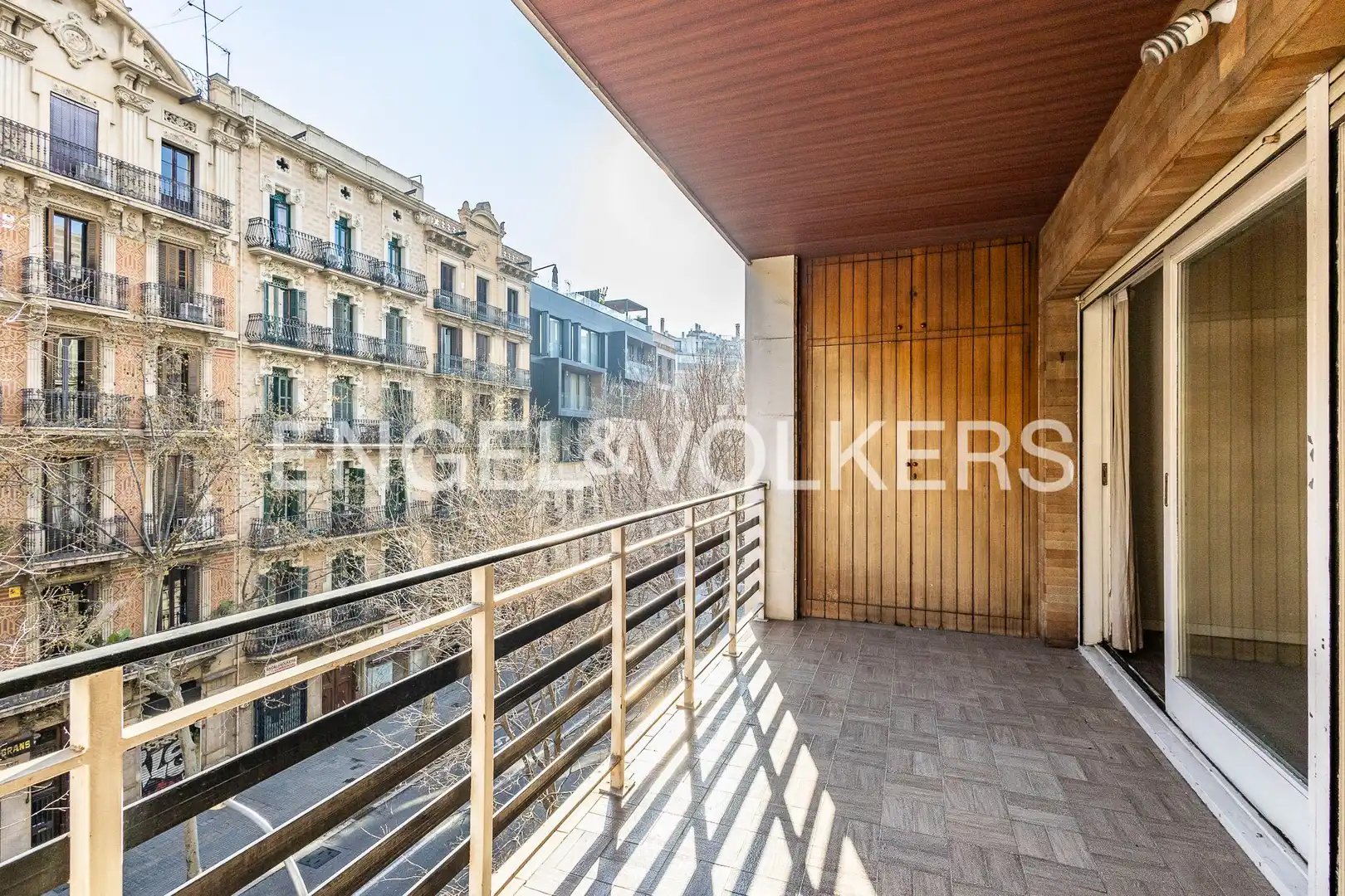 Terrasse von Wohnung zum Verkauf in Barcelona mit Klimaanlage, Heizung und Parkett