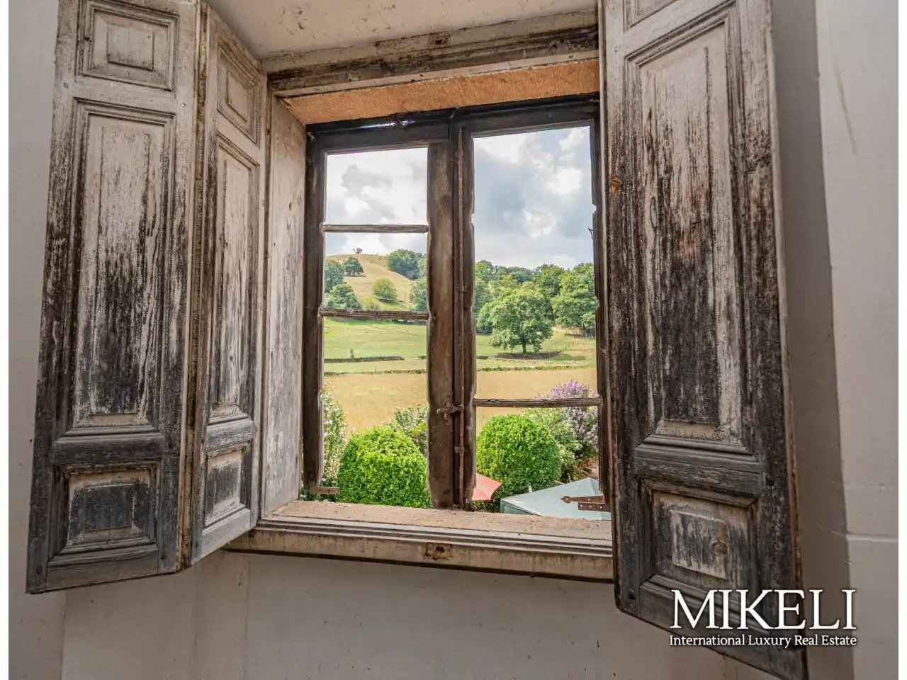 Terraza de Finca rústica en venta en Saro con Jardín privado y Parquet