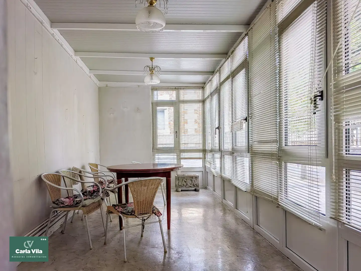 Esszimmer von Wohnung zum Verkauf in Lugo mit Heizung, Parkett und Terrasse