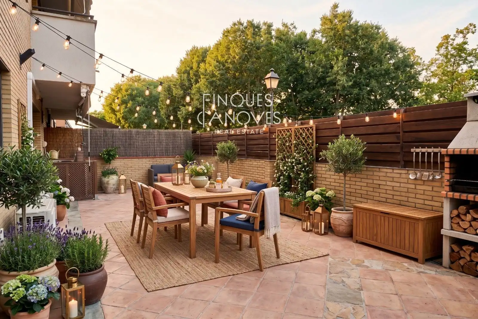 Terrace of Flat for sale in Girona  with Heating, Terrace and Swimming Pool