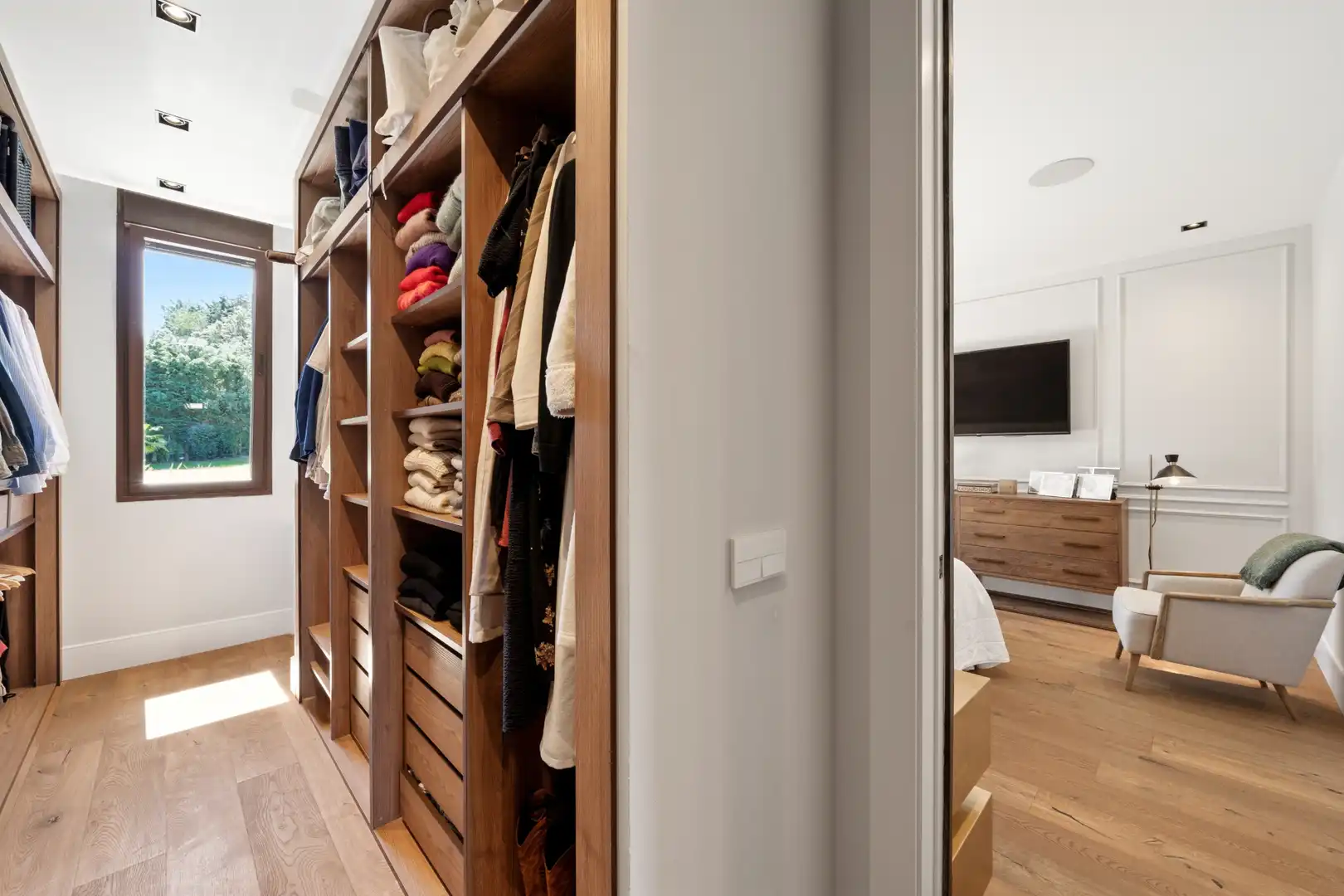 Habitación de Casa o chalet en venta en Las Rozas de Madrid con Aire acondicionado, Calefacción y Jardín privado
