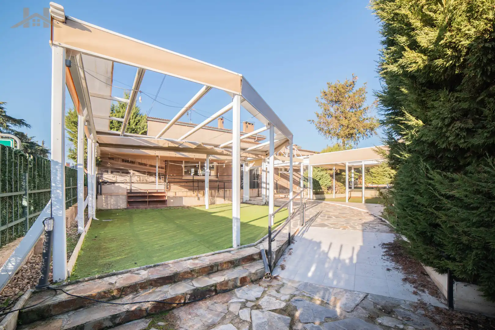 Terraza de Casa o chalet en venta en Rivas-Vaciamadrid con Jardín privado, Trastero y Piscina