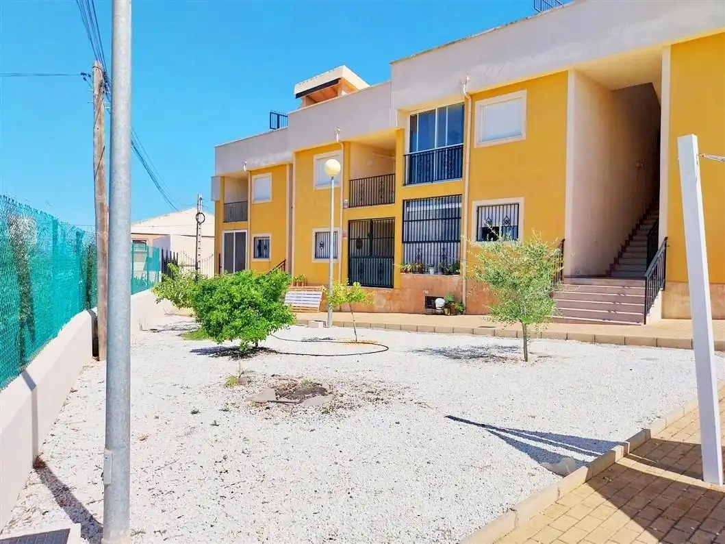 Vista exterior de Apartamento en venta en Mazarrón con Aire acondicionado, Jardín privado y Terraza