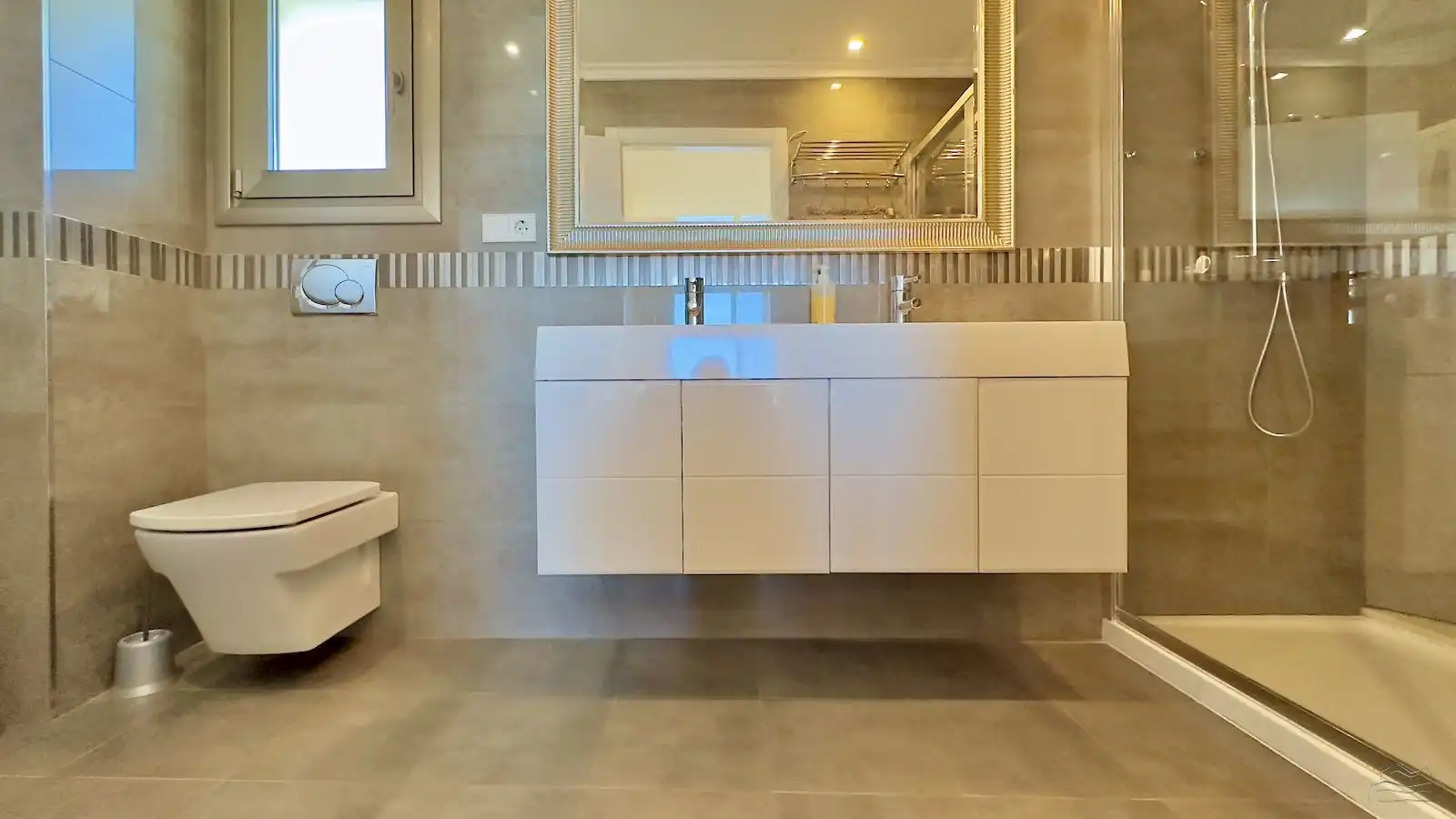 Bany de Apartament en venda en Jávea / Xàbia amb Aire condicionat, Calefacció i Jardí privat