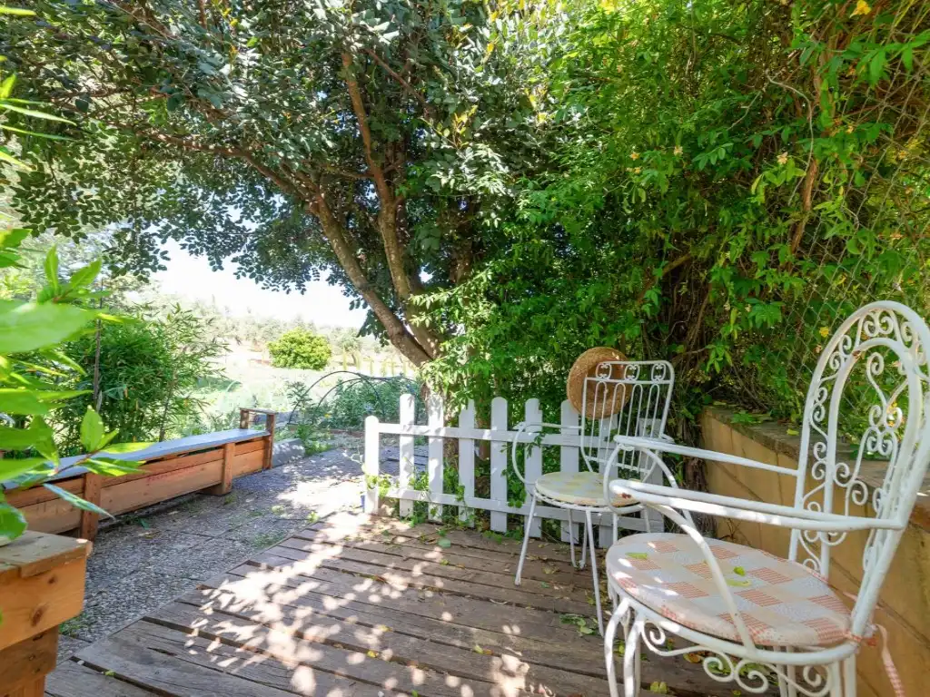 Terrassa de Finca rústica en venda en Villanueva del Trabuco amb Aire condicionat, Jardí privat i Terrassa