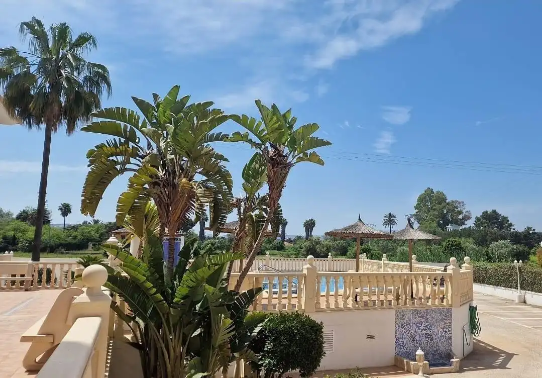 Jardín de Apartamento de alquiler en Dénia con Aire acondicionado, Calefacción y Jardín privado