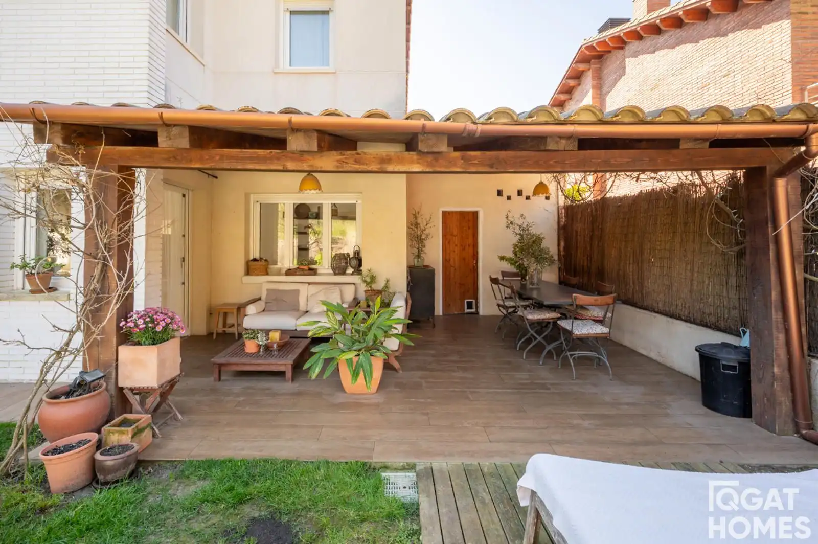 Terrassa de Casa o xalet en venda en Rubí amb Calefacció, Terrassa i Traster