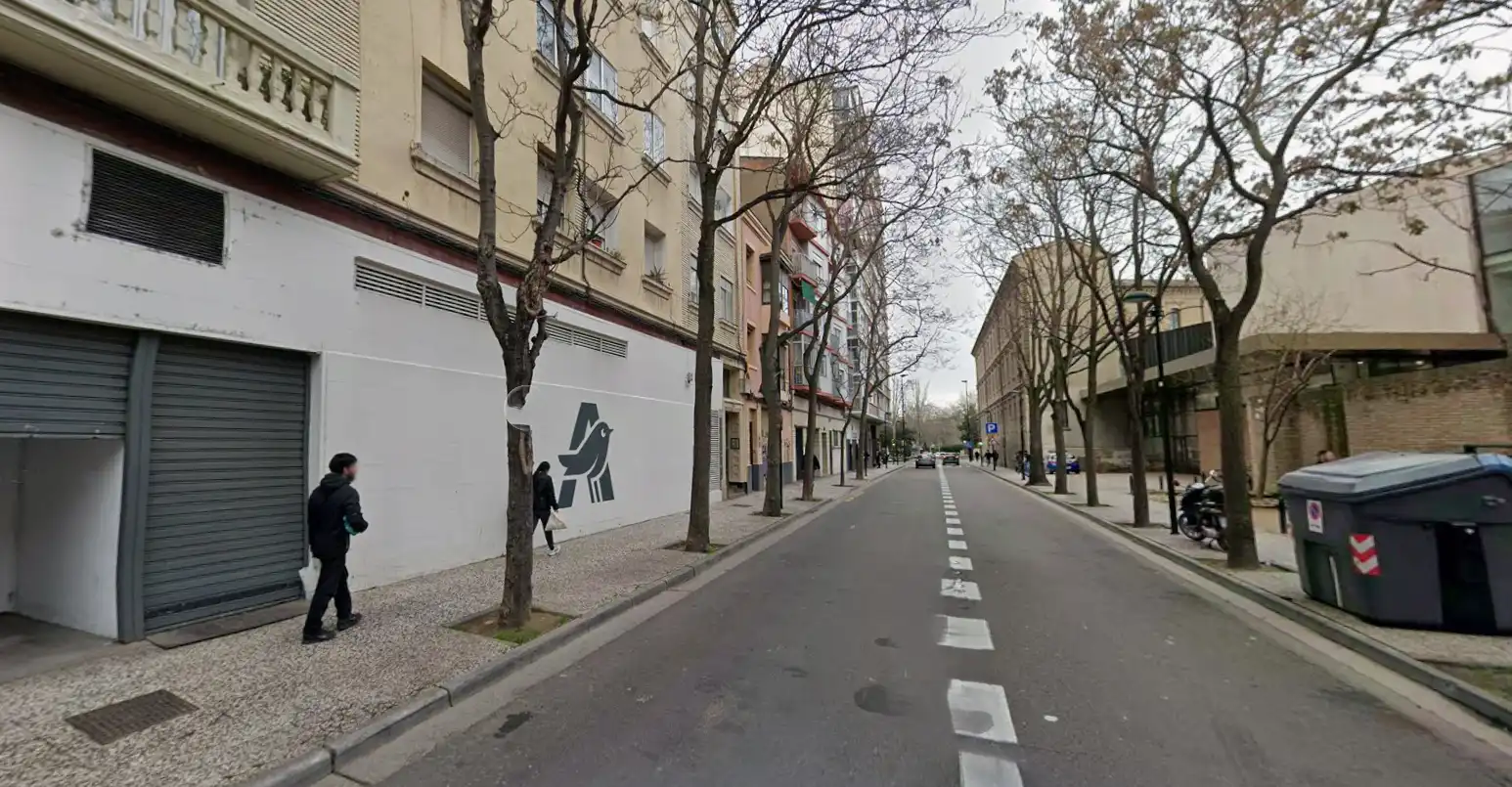 Vista exterior de Casa o xalet en venda en Zaragoza