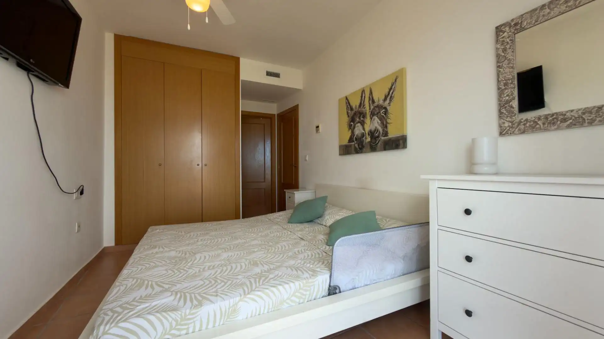 Dormitori de Casa o xalet de lloguer en Finestrat amb Aire condicionat i Moblat