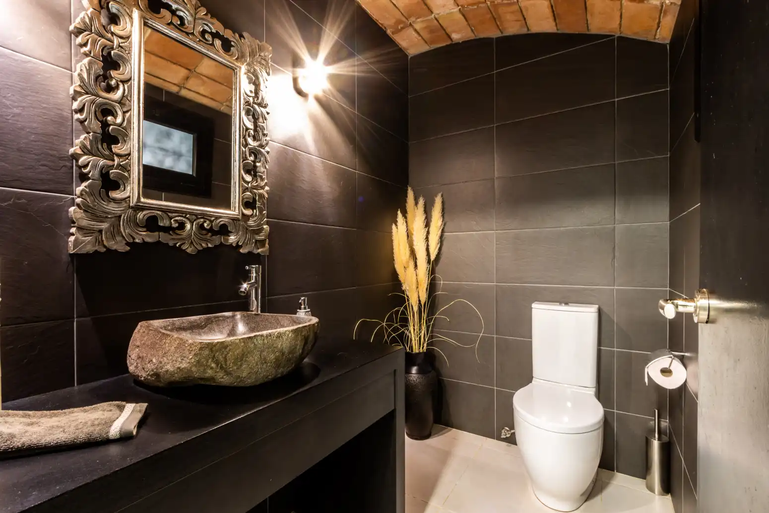 Bathroom of Houses for sale in Matadepera  with Heating, Terrace and Storage room