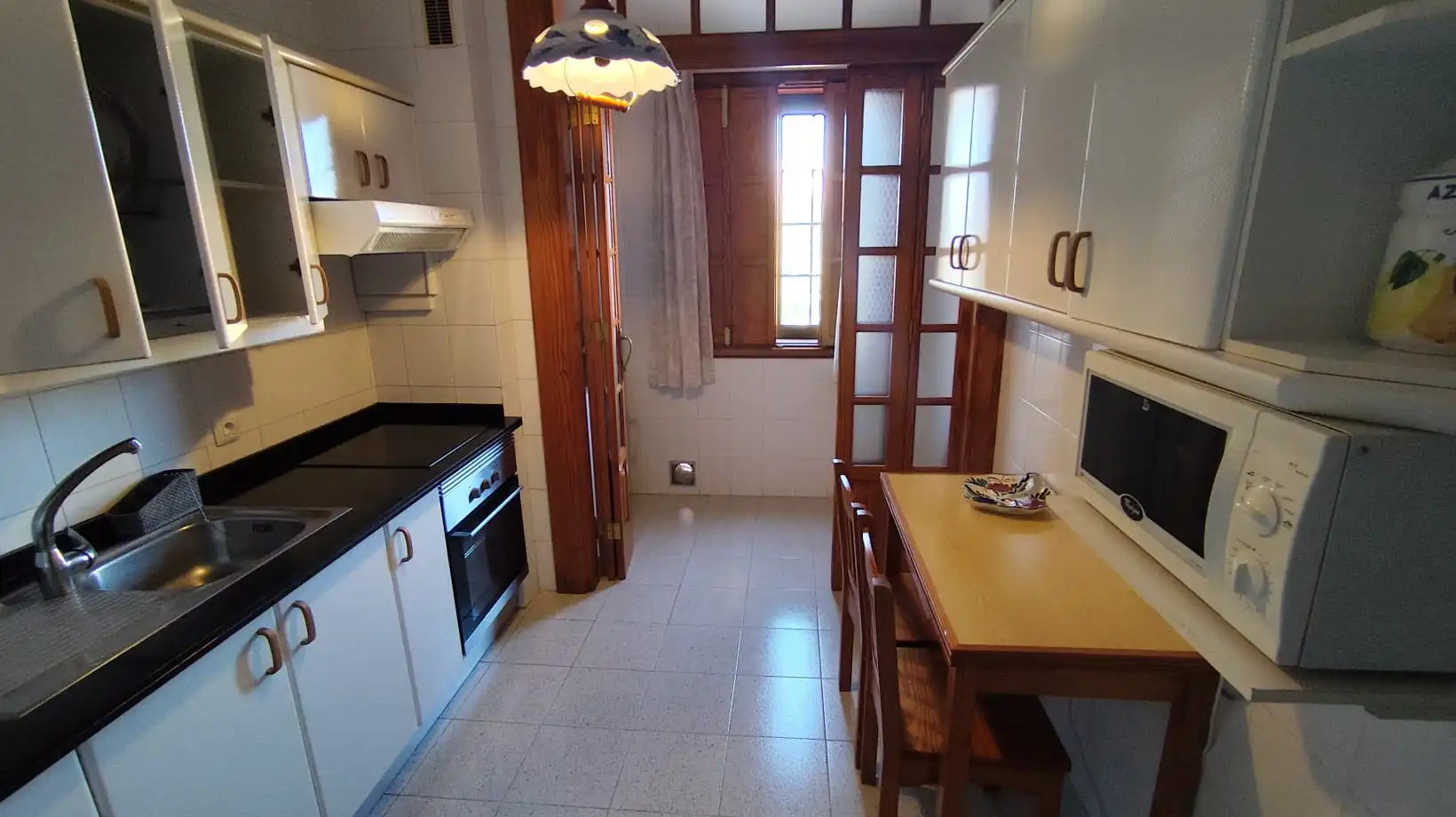 Cocina de Piso de alquiler en San Cristóbal de la Laguna con Amueblado, Horno y Lavadora