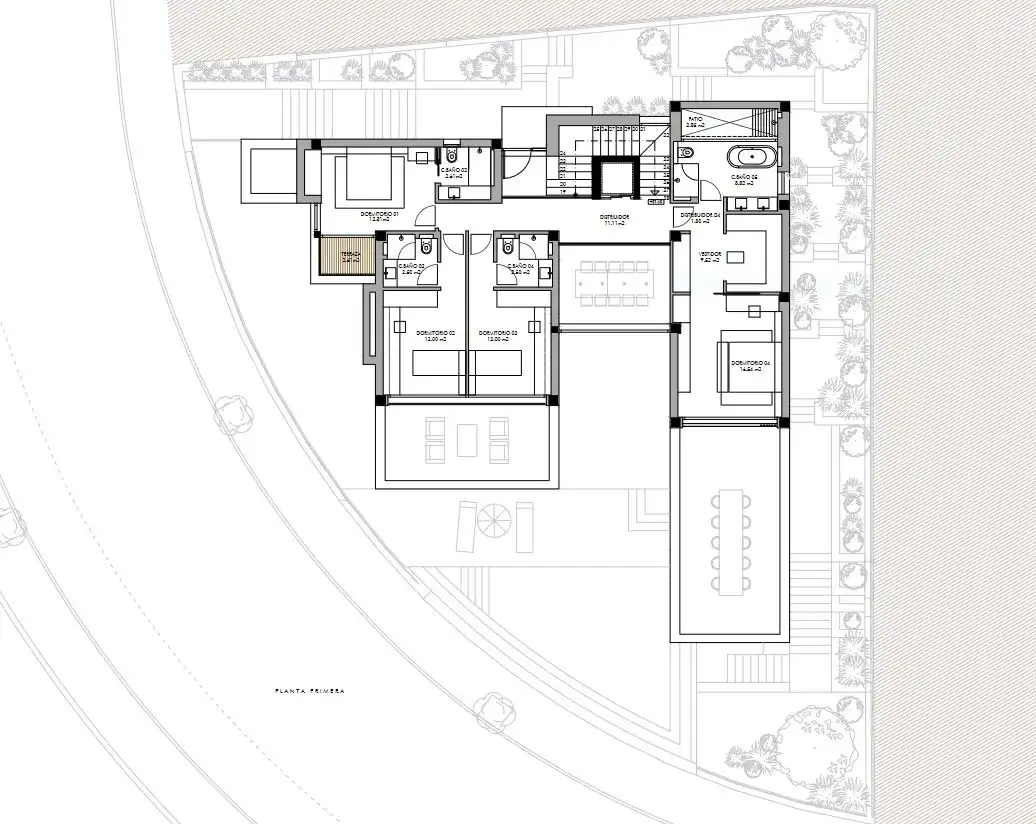 Villa con terrazza in vendita a Calle Bauhinias de Baviera 10, imagen 7