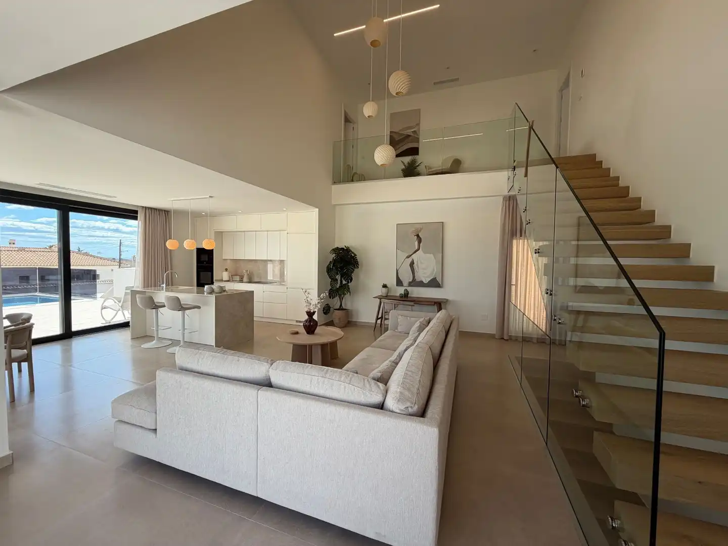 Sala de estar de Casa o chalet en venta en Rojales con Aire acondicionado, Trastero y Piscina